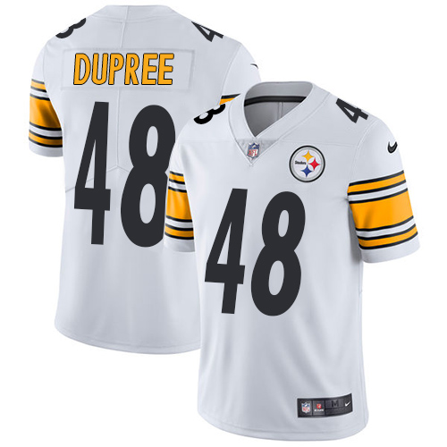 Nike Steelers #48 Bud Dupree White Youth Stitched NFL Vapor Untouchable Limited Jersey